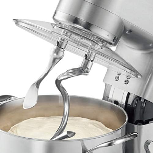 Batedeira Planetária RGV Pastaprof PL10S, 10 L, 2 ganchos, 1500 W, 6 velocidades, cor prata, W