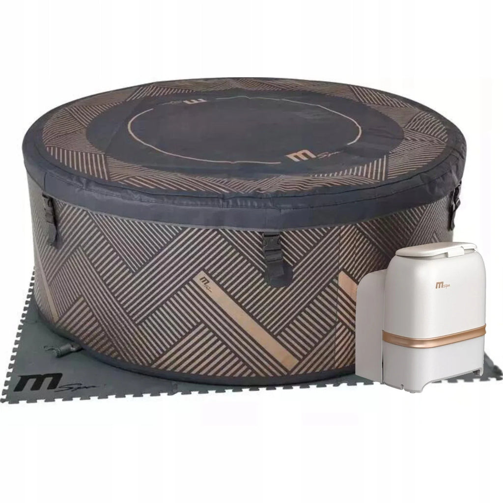 PISCINA DE HIDROMASSAGEM INFLÁVEL SPA RELAXAMENTO ÁGUA AQUECIDA MONO ECO WIFI 6 LUGARES
