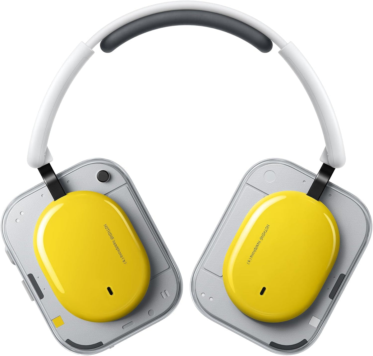 Nothing Headphone (1) Fone de Ouvido Sem Fio On-Ear com Cancelamento Ativo de Ruído, Até 80h de Bateria, Alta Resolução, Áudio Espacial, À Prova D'Água – Branco