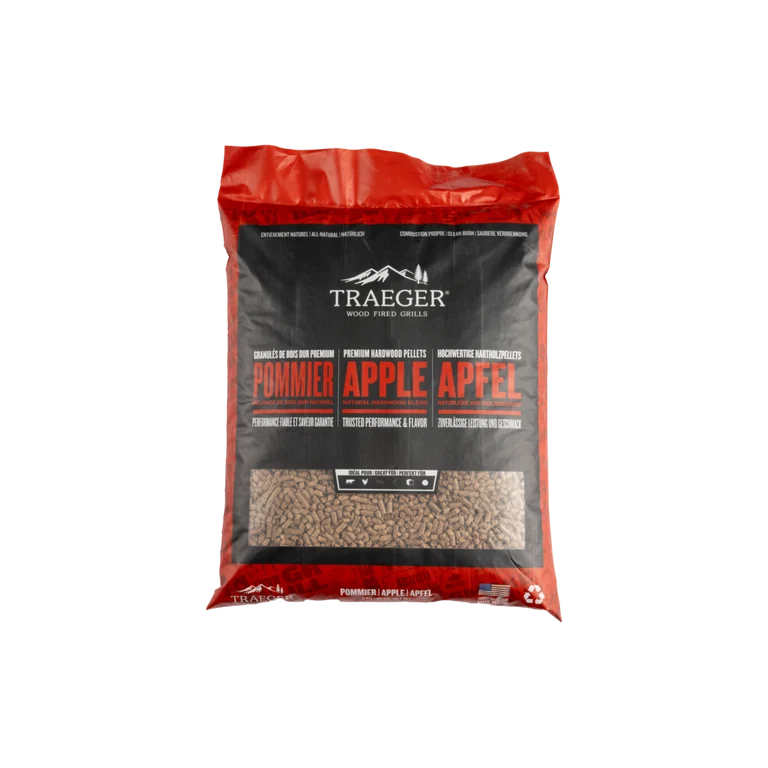 Traeger Maçã Pellets de Madeira para Churrasco