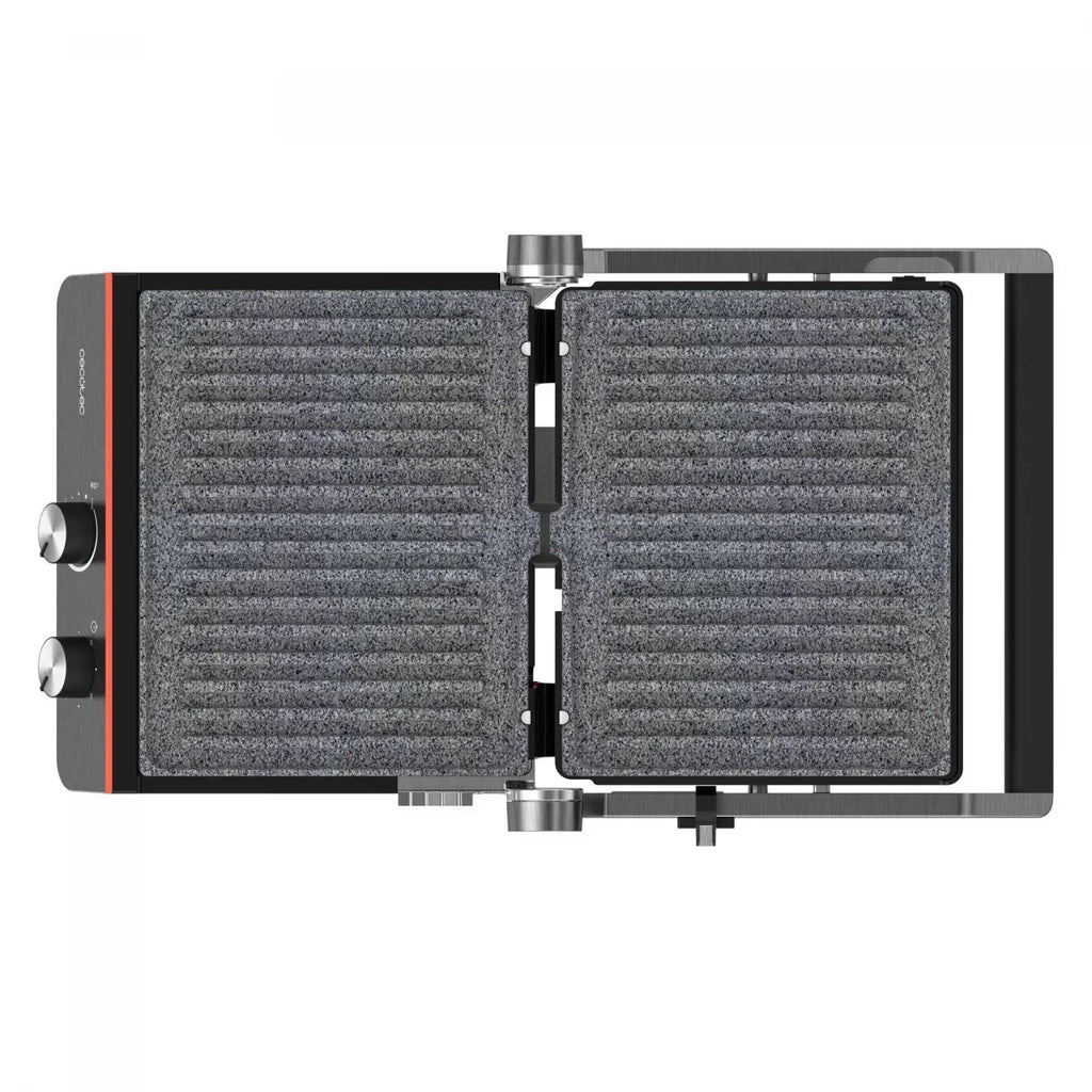 Churrasqueira Elétrica Cecotec Rock’nGrill Blaze Neon, 2200 W - Preto