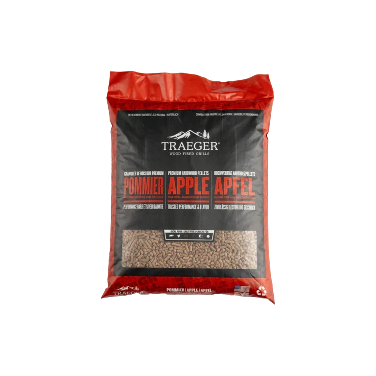 Pellets de Madeira de Maçã para Churrasqueira Traeger