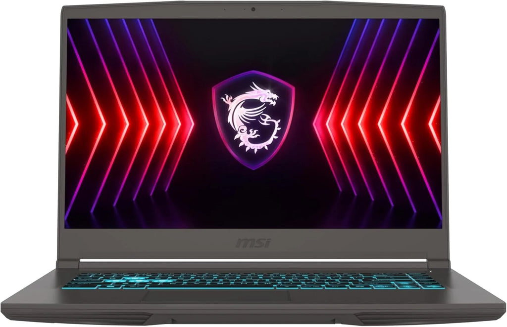 MSI Thin 15 B12UC-1842XES - Notebook 15.6" Full HD (Intel Core i5-12450H, 16GB RAM, 512GB SSD, NVIDIA RTX 3050, Sem Sistema Operacional) Cor Cinza - Teclado QWERTY espanhol
