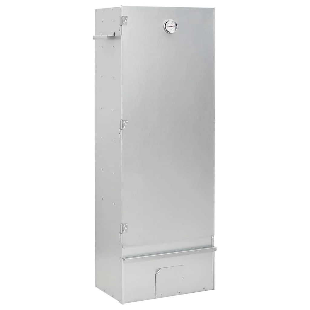 Forno Defumador para Churrasco com Mesa Aço Galvanizado Vidaxl