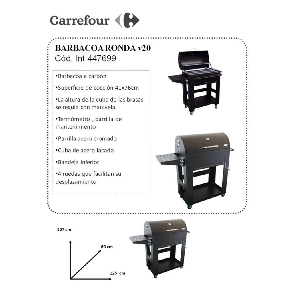 Churrasqueira Mod. Ronda V-2020