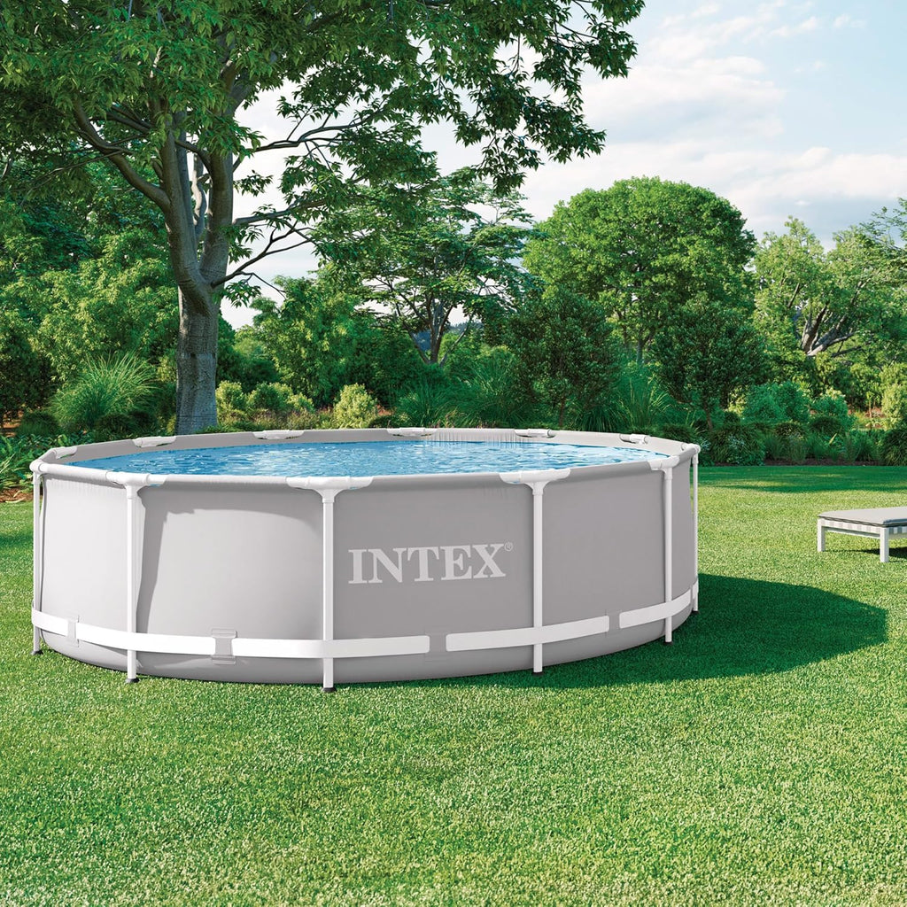 Intex 26716NP - Piscina redonda desmontável Intex Prisma Frame 366x99 cm com bomba filtrante