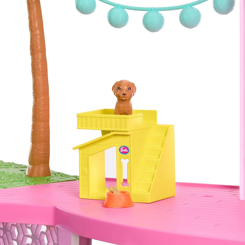 Barbie Dreamhouse 2023 Casa de bonecas de brinquedo de 3 andares com +75 móveis e acessórios, +3 anos (Mattel HMX10)