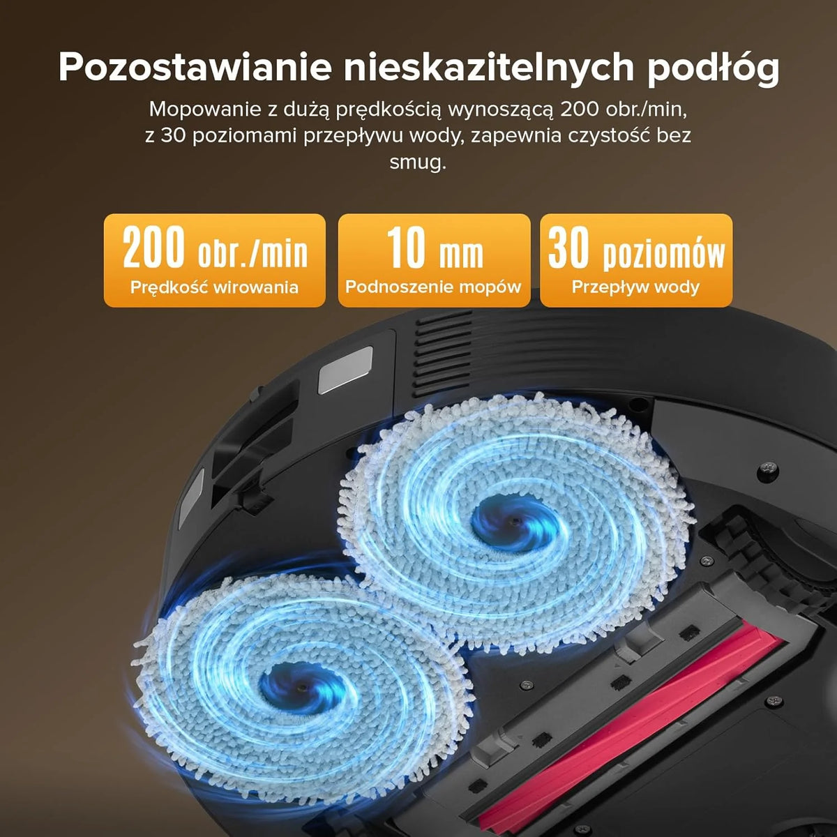 roborock QV 35A Conjunto de robô aspirador de pó, HyperForce de 8000 Pa, estação multifuncional, esfregão rotativo de 200 rpm e elevação de 10 mm, prevenção de emaranhamento, prevenção de obstáculos, mapeamento