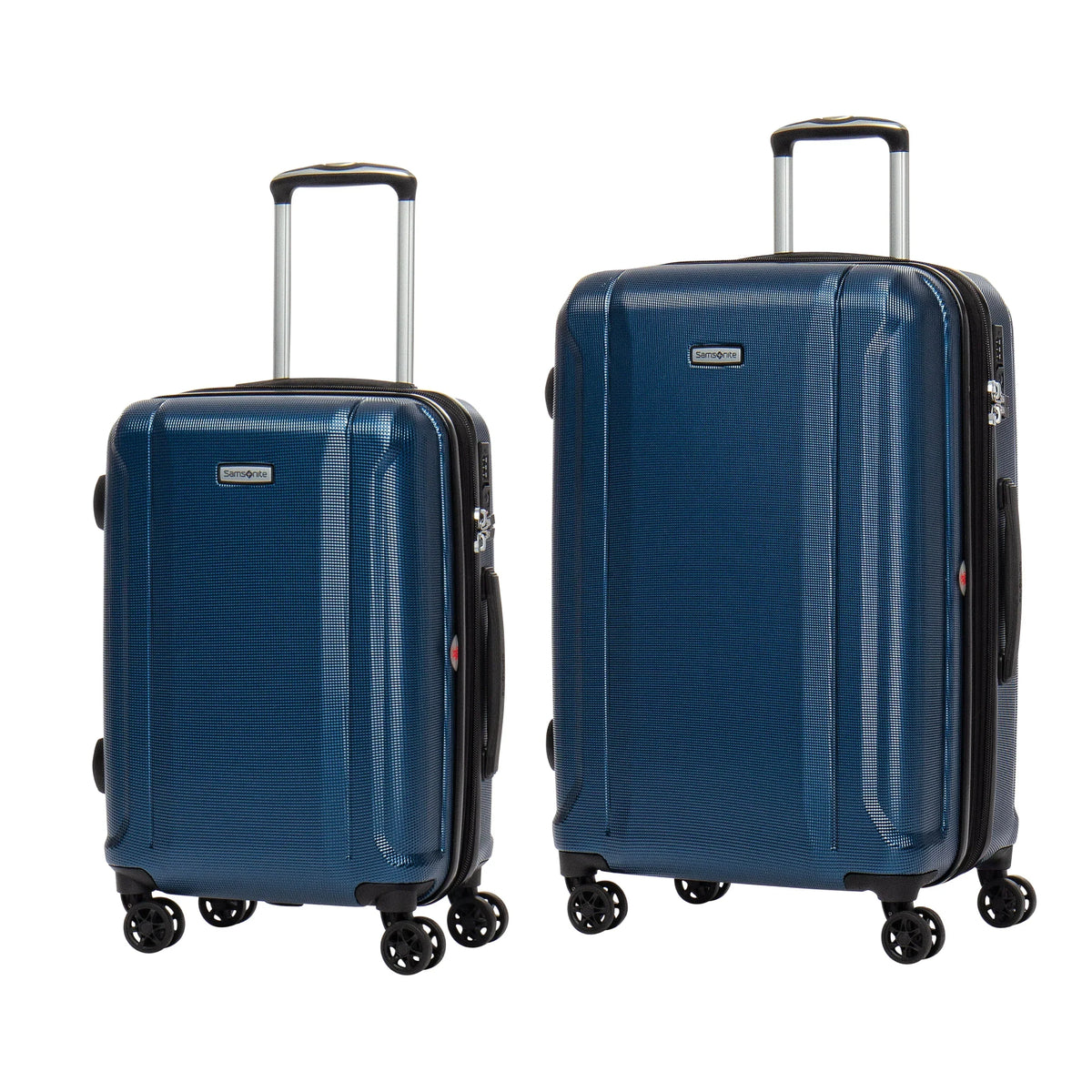 2026 Samsonite Omni 3.0 - Conjunto de malas com rodinhas expansíveis de 2 peças (bagagem de mão e média)
