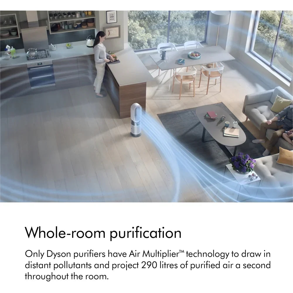 Dyson Purificador HP10 Hot+Cool Geração 1 – Aquece e purifica – Branco