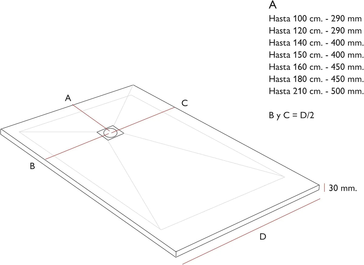 Bandeja de Chuveiro Resina PLES Branco 150x80 – Textura Ardósia – Antiderrapante – Inclui grelha e sifão