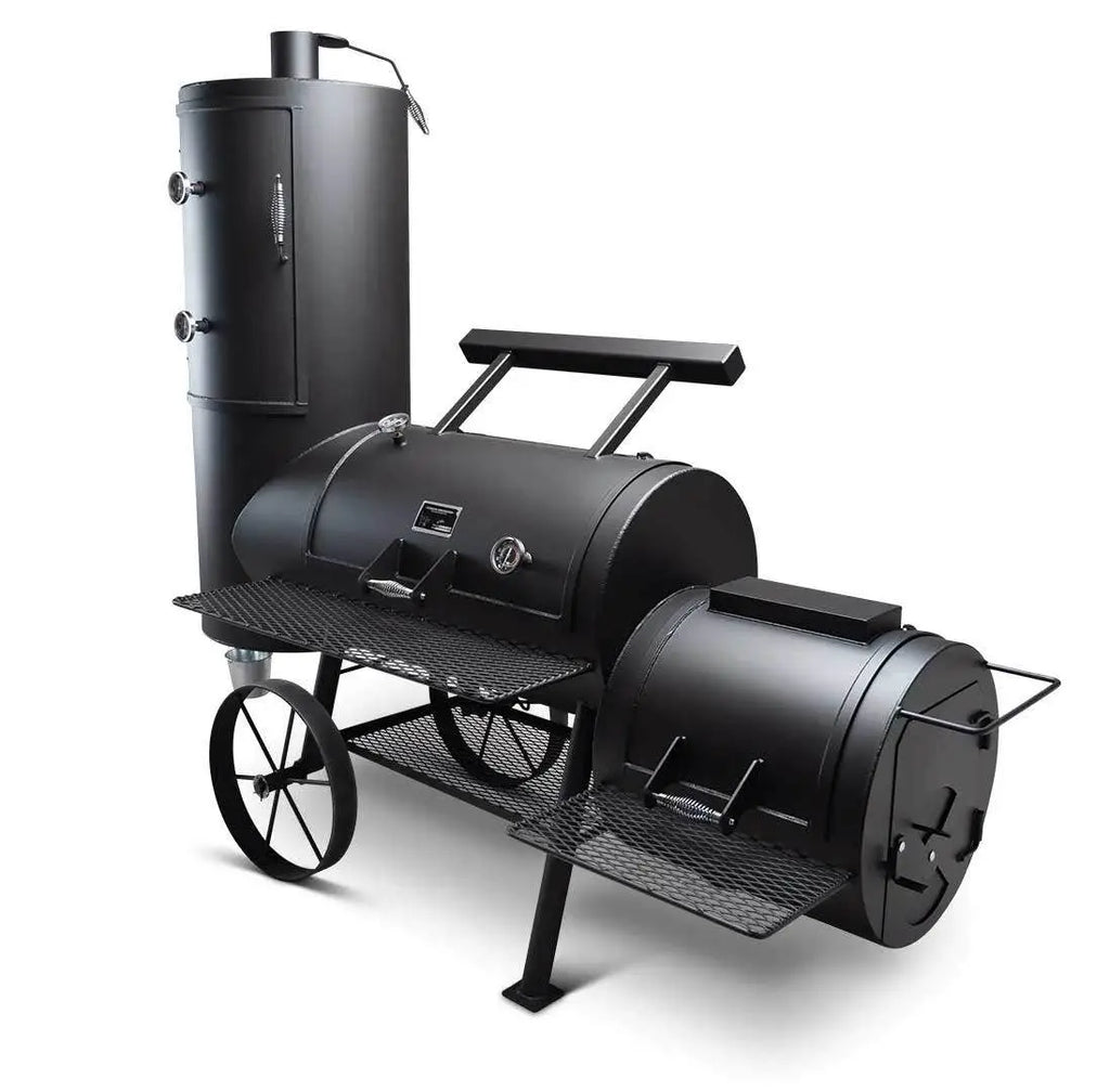 2026 Yoder Smokers 24" Durango Offset Smoker | Multiuso para churrasco ao ar livre