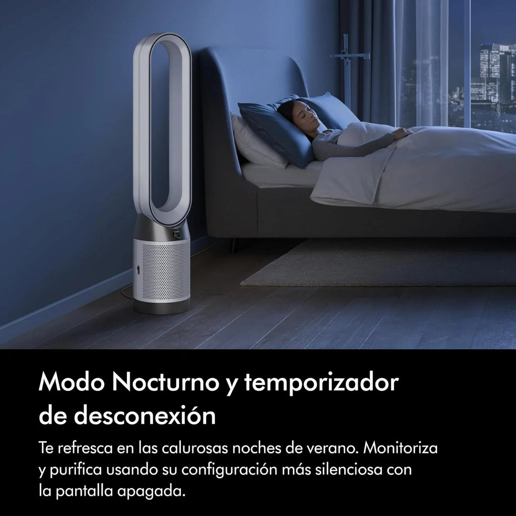 Purificador de ar e ventilador Purifier Cool Gen1 TP10 – Purificação potente, fluxo de ar refrescante (Branco)