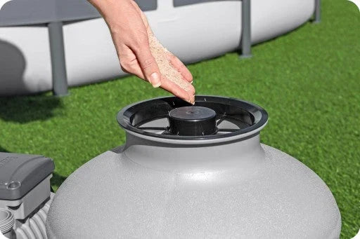 Bomba de Areia para Piscina Filtro para Piscina 11355 L/h Conexões Mangueiras Bestway