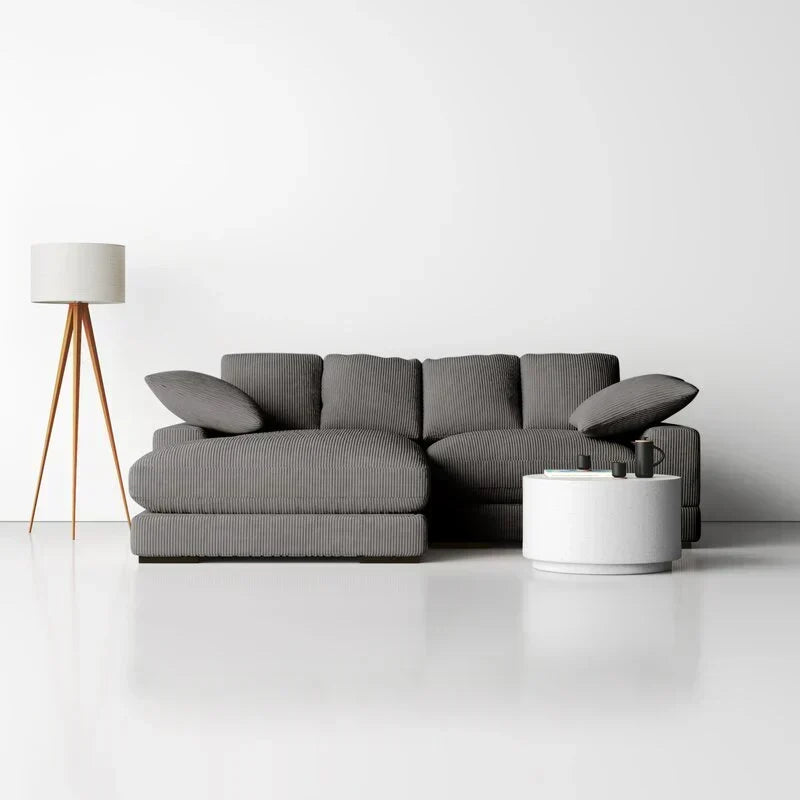Sofá-Chaise Reversível de 106″ de Largura