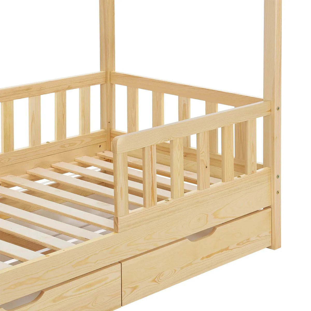 2026 Cama infantil Marli 90 x 200 cm com gavetas de armazenamento
