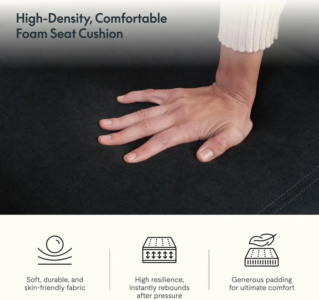 FLEXISPOT Poltrona Reclinável Elétrica com Encosto Ajustável, Reclinável de 105° a 155°, Poltrona Ergonômica para Quarto, Sala e Home Theater (Cinza Escuro)