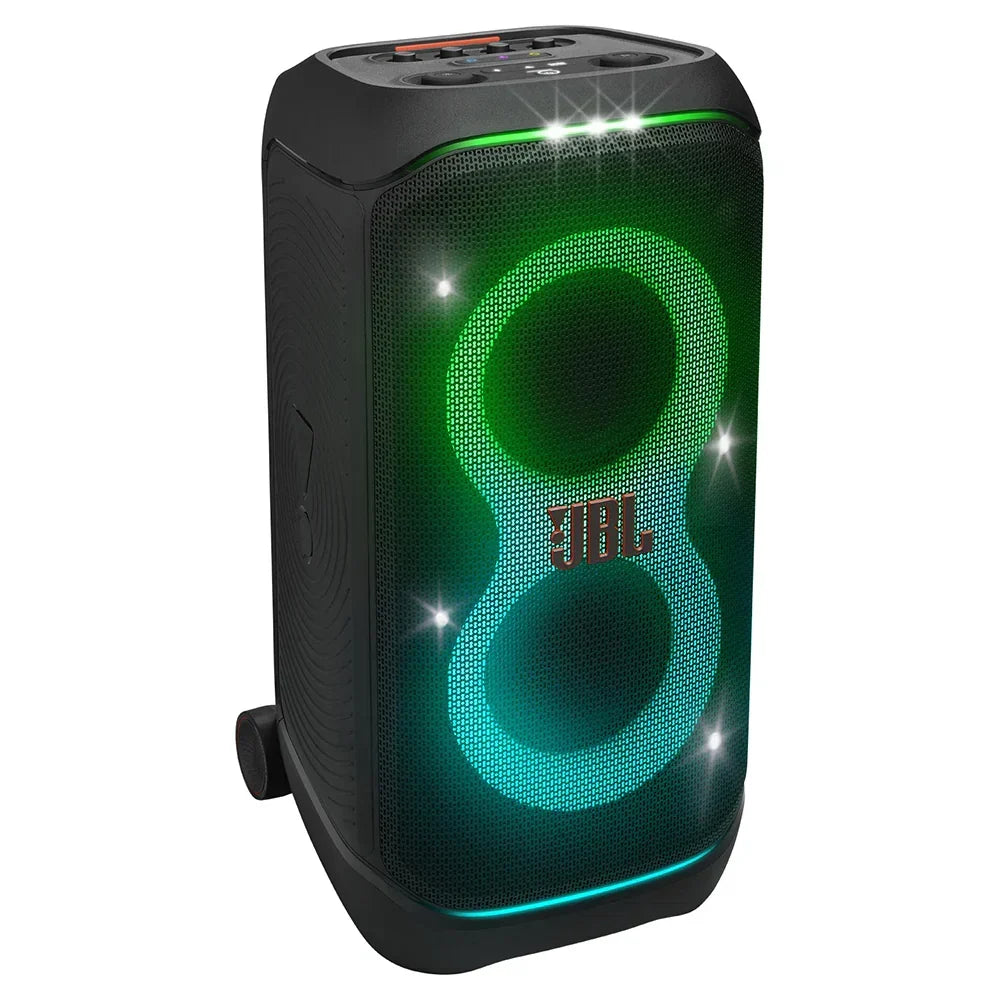 2026 JBL PartyBox Stage 320 Caixa de Som Bluetooth Portátil para Festas – Preto