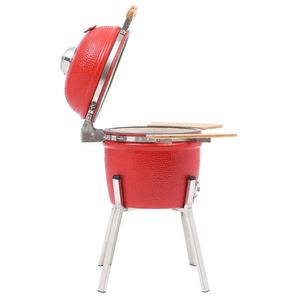 Churrasqueira Defumadora Kamado de Cerâmica 81 cm Vidaxl