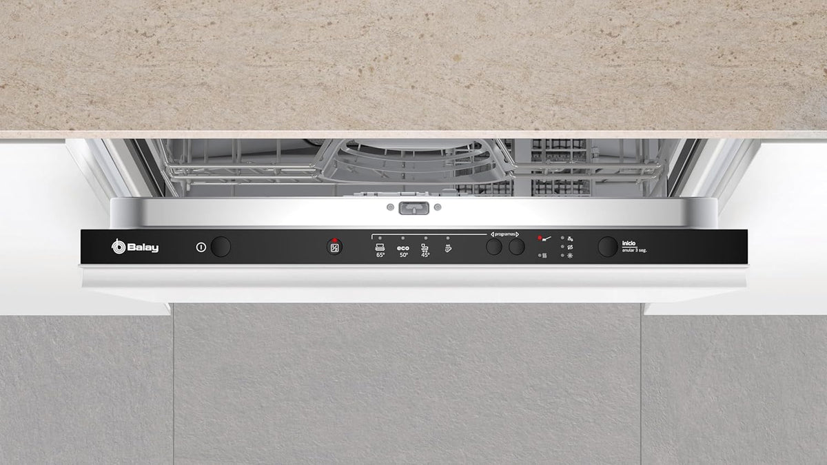 Lava-louças Balay 3VF5012NP Integrável, 60 cm, Motor Extra Silencioso, Programa Automático, Cinza