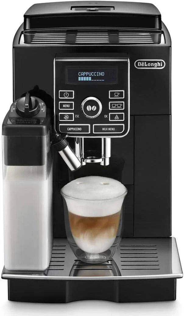 Máquina de Café Superautomática De'Longhi Perfetto Magnifica S Ecam 22.110.SB, 15 Bar de Pressão, 13 Programas Ajustáveis, Limpeza Automática, Sistema Cappuccino, 1.8 L, Prateado