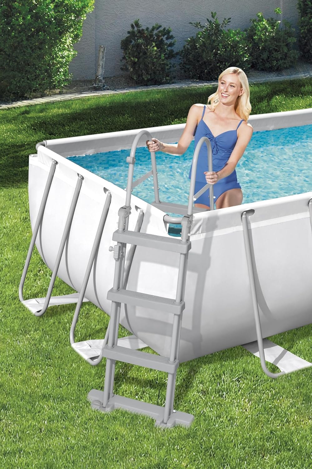 Piscina Retangular Power Steel™ 4.04m x 2.01m x 1.00m