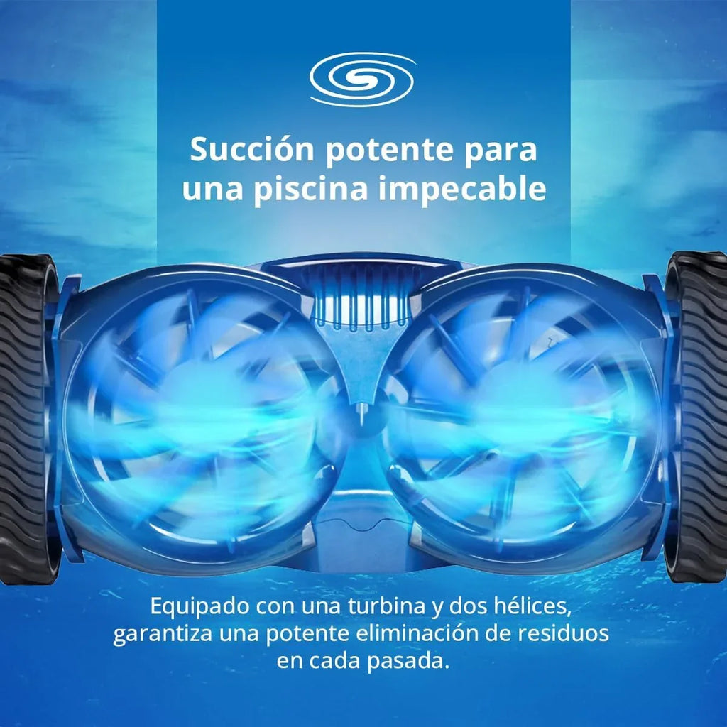 Robô de Piscina Hidráulico Zodiac MX8 para Piscinas Subterrâneas de até 12 x 6 m