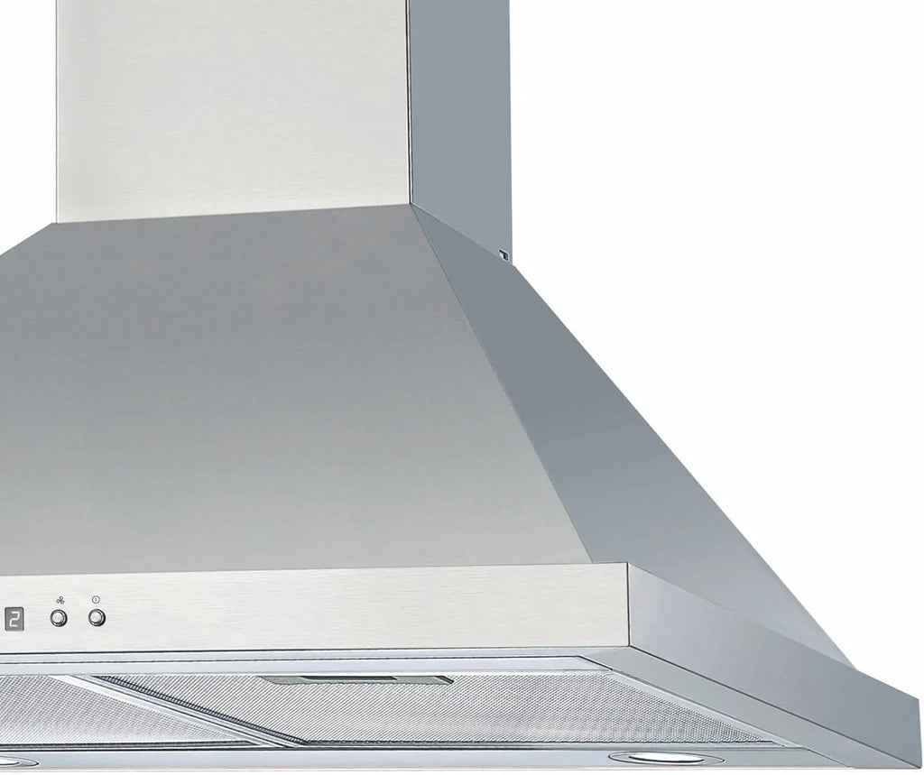 CATA Coifa de Parede BETA PRO 7000 X Painel Eletrônico Timer 3 Níveis de Extração 1027 m³/h Nível de Ruído 64 dB Motor A100 Consumo 380 W Iluminação Led Cor Inox
