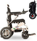 2025 Cadeira de Rodas Elétrica Culver Mobility, Scooter Elétrico Motorizado, Dobrável e Leve, Aprovada pela FDA, para Viagens de Avião (Rampa para Cadeira de Rodas de Presente Incluída) (Prata, 17.5 polegadas)