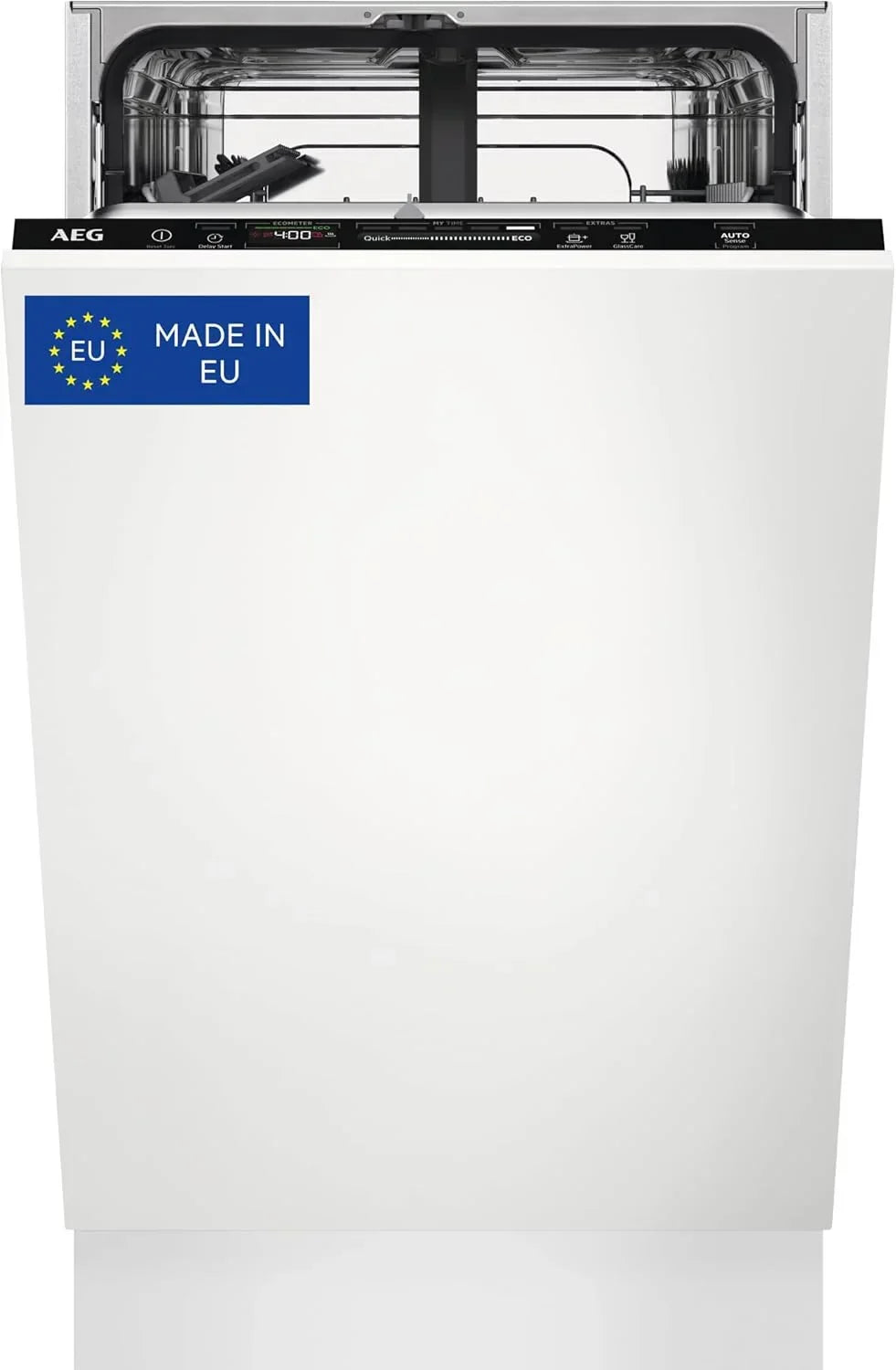 Lava-louças de encastre AEG FSB64907Z, 60 cm, 14 serviços, Secagem AirDry, Braço aspersor satélite, Vidraria, 7 programas, 3 temperaturas, 44 dB(A), Série 6000, Classe C