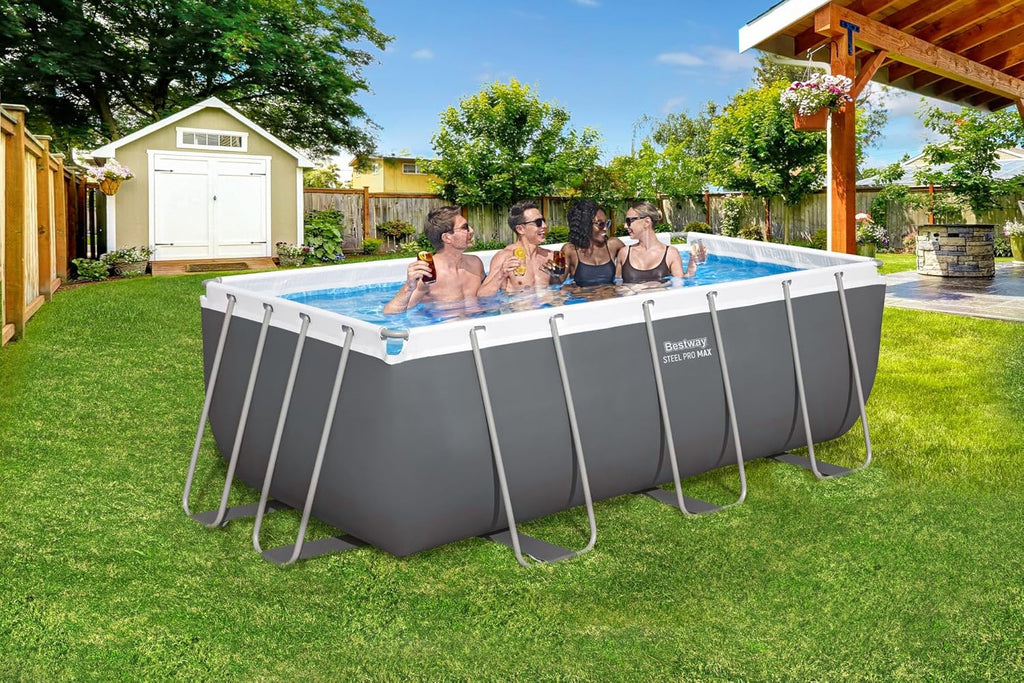 Piscina Retangular Bestway 4,12 m x 2,01 m x 1,22 m