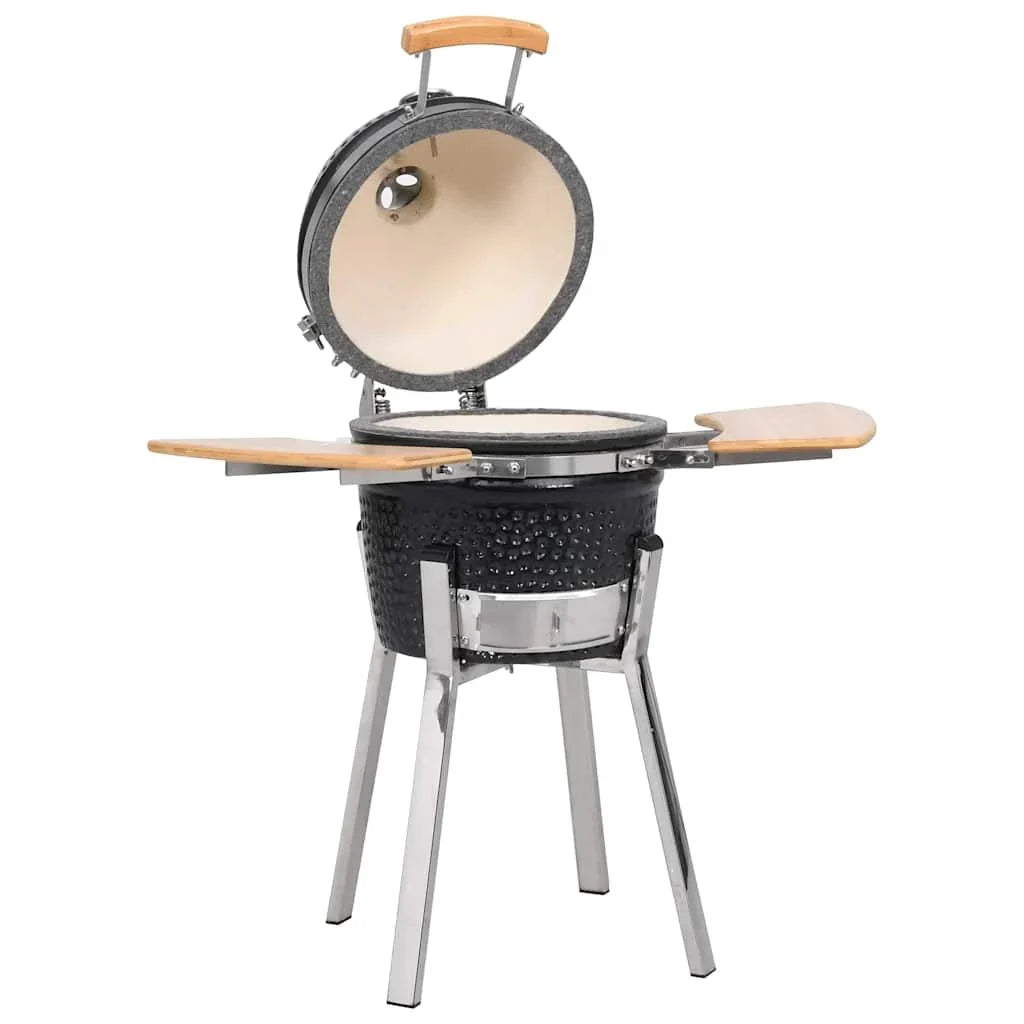 Kamado Churrasqueira E Defumador Cerâmica 81 Cm Vidaxl