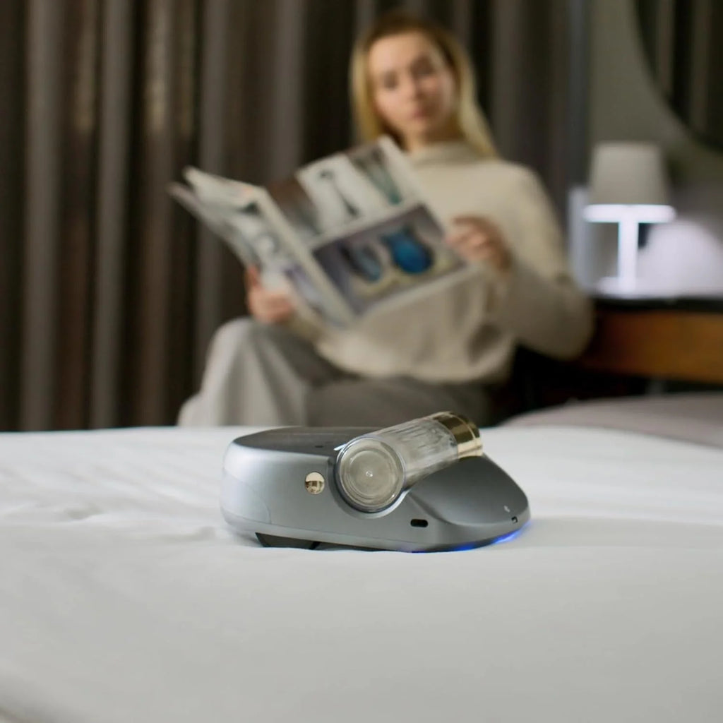 Robô X1, Aspirador de Ácaros, Navegação Inteligente, Limpeza Automática de Cama, Mãos Livres, Detecção de Bordas, Quatro Modos de Limpeza, 55dB Silencioso, Sucção de 14AW