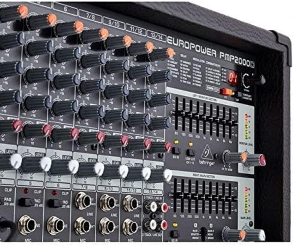 Behringer Pmp2000D - Mesa de som
