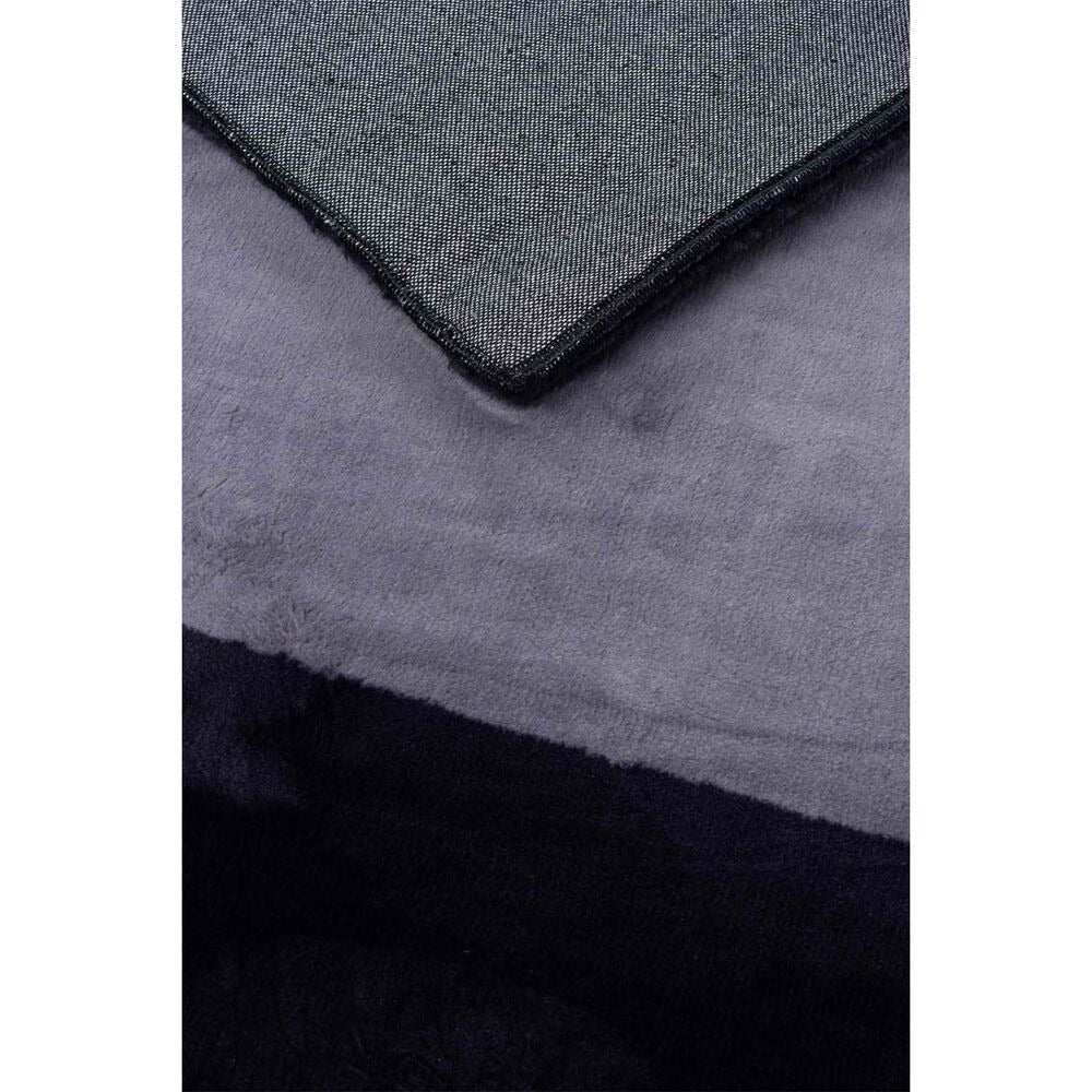 Tapete Maximo Rabbit Premium 200 x 290 cm, borda, antracite e preto