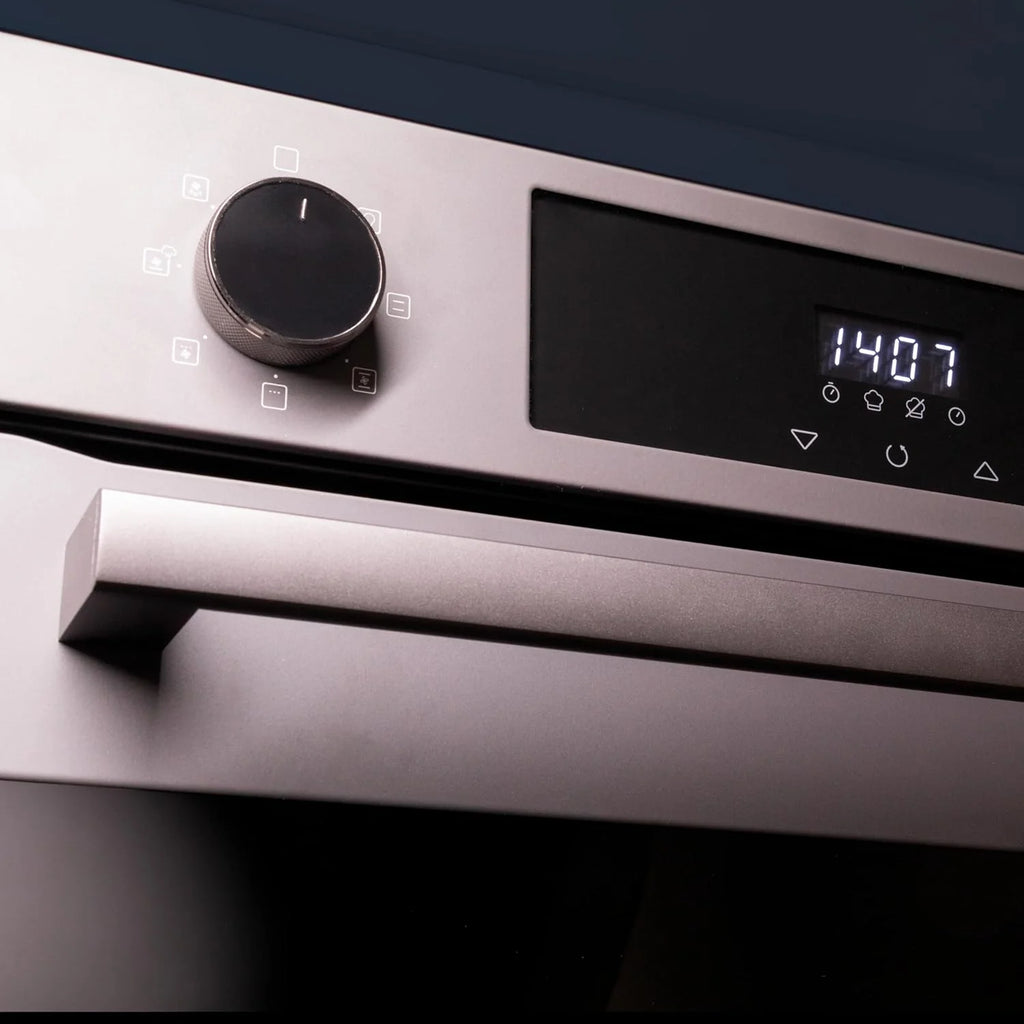 Cecotec Forno Multifunções Integrável 60cm Bolero Hexa M226000 Matt A. 2800W, 72L, 7 Funções, Modo Grelhador, Grelhador com Assistência de Ventilação, Modo Convecção, Descongelar, Steam Base X2, Steam EasyClean, Steam Assist