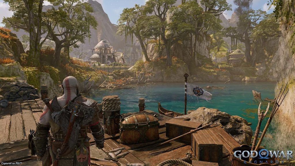 Console Edição Padrão Branca God of War Ragnarok