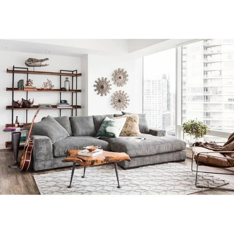 Sofá-Chaise Reversível de 106″ de Largura