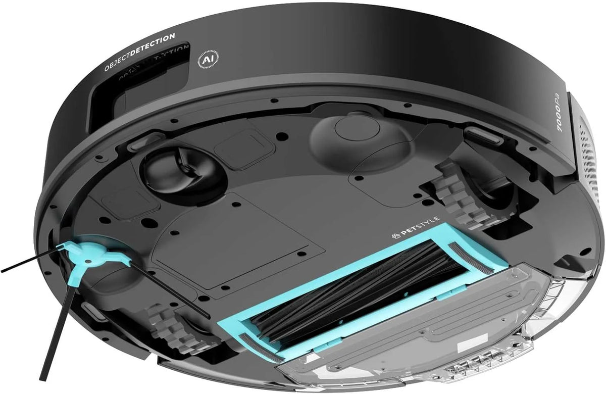 Robô Aspirador e Mopa Cecotec com Base de Esvaziamento Automático e IA Conga Y80 X-Treme. Navegação a Laser e Inteligência Artificial, 13000Pa, Base de 2,5L, Autonomia até 220m², Controlo por App 3.0