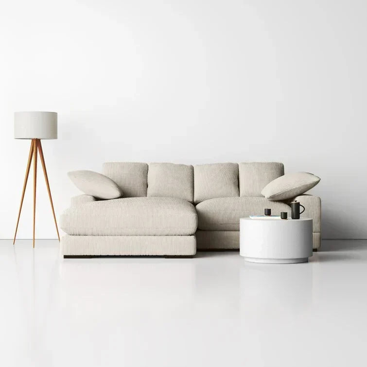 Sofá-Chaise Reversível de 106″ de Largura