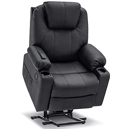 Mcombo Poltrona Reclinável Elétrica com Massagem e Carregamento USB