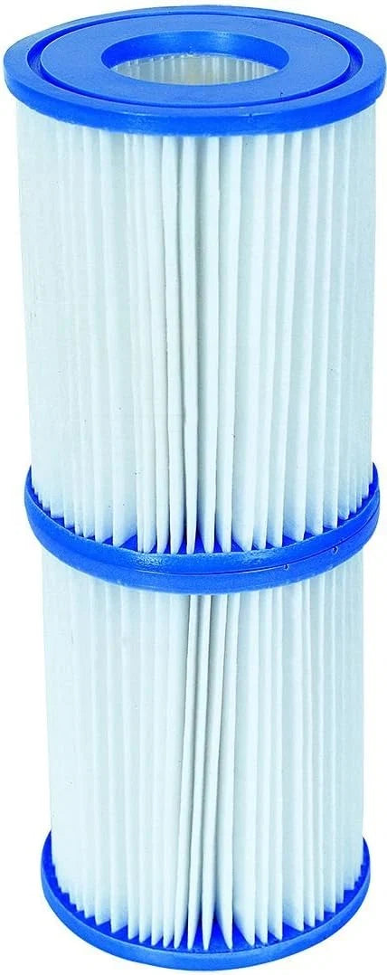 BESTWAY 56456 - Piscina de Armação Retangular Power Steel, Filtro Cartucho 2.006 litros/hora, 412x201x122 cm