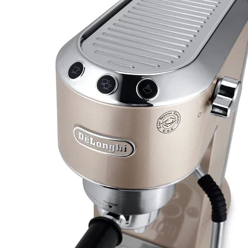 De'Longhi Dedica Arte EC885 - Máquina de café espresso compacta com bocal de vapor profissional e 15 bar de pressão