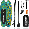 MATCHU - Prancha de SUP Inflável - Stand Up Paddle - Edição Limitada - Com Certificado - Kit Completo - 320x81x15 CM - 150 KG de Carga - Art Collection