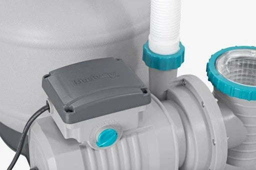 Bomba de Areia para Piscina Filtro para Piscina 11355 L/h Conexões Mangueiras Bestway