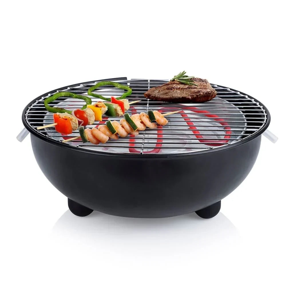 Churrasqueira Elétrica de Mesa Bq-2880 1250 W 30 cm Preta Tristar