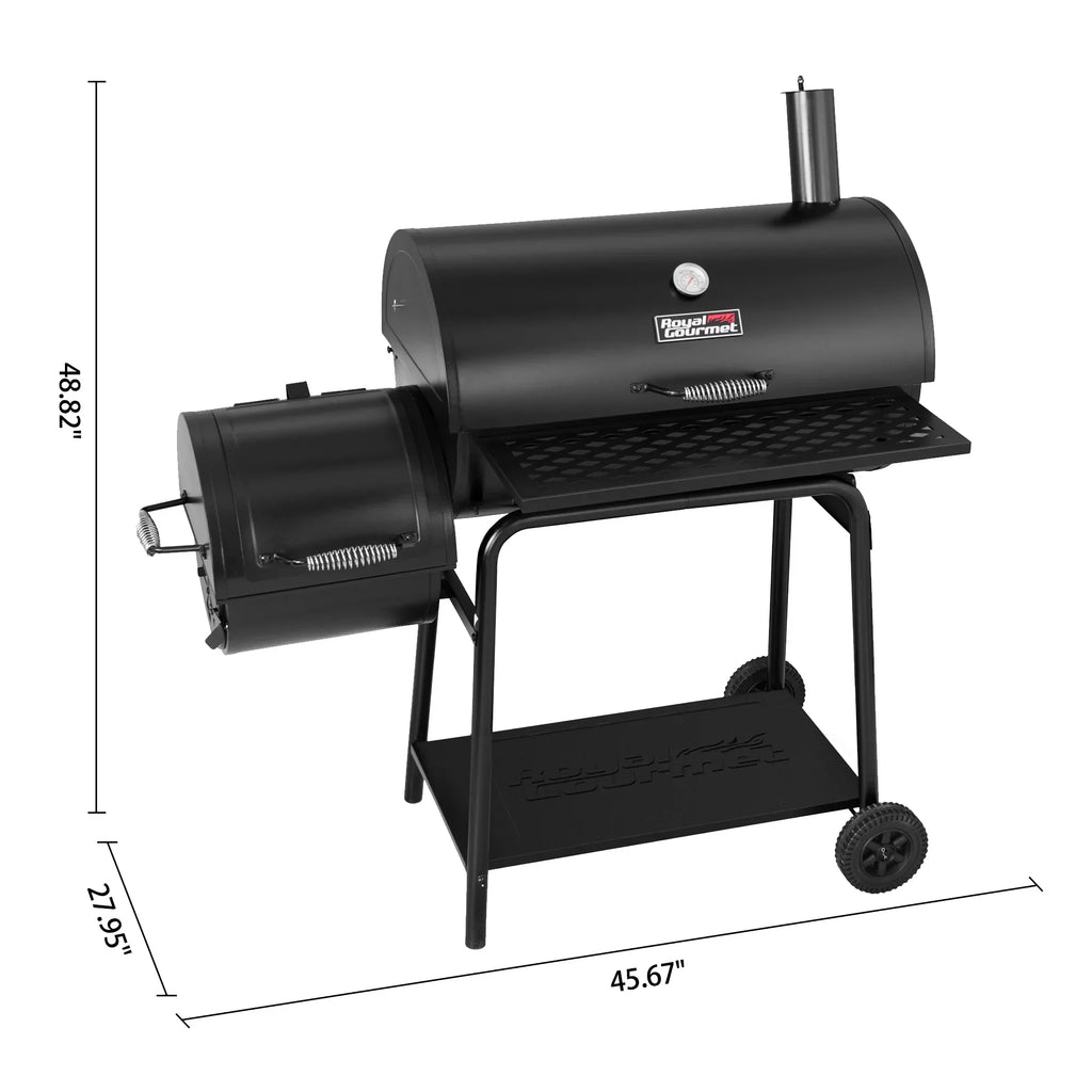 2026 Churrasqueira a Carvão Royal Gourmet CC1830F 30" com Defumador Lateral