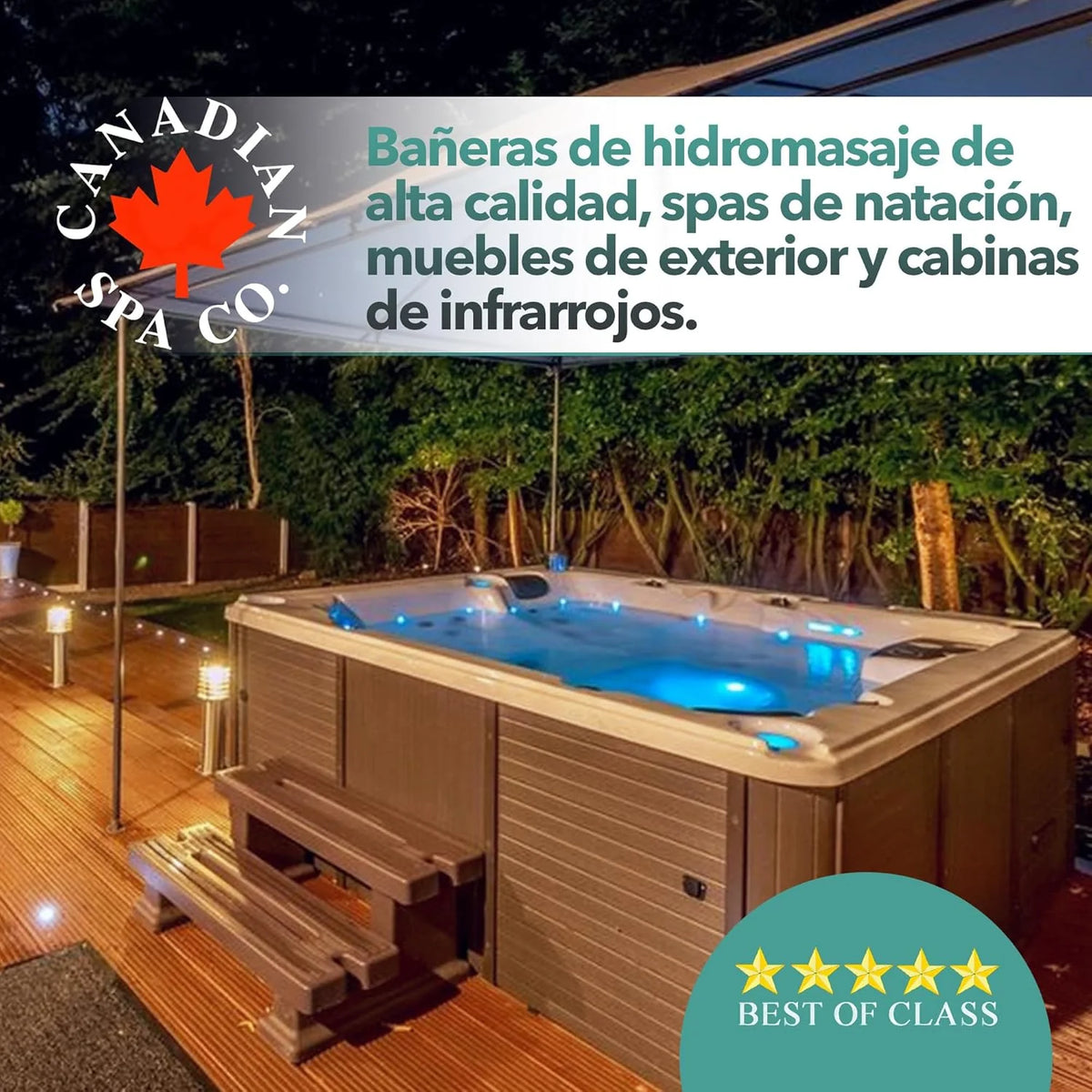 CANADIAN SPA CO. Capa Protetora para Banheira de Hidromassagem, Cor Marrom, 218 x 218 cm, Disponível em Vários Tamanhos e Cores
