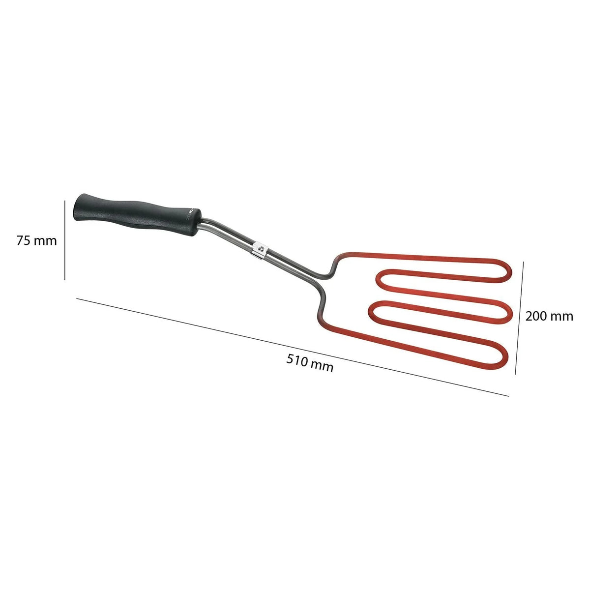 Acendedor Elétrico para Churrasqueira, Mínima Emissão de Fumaça, Prata 800w Clatronic Ega 3404