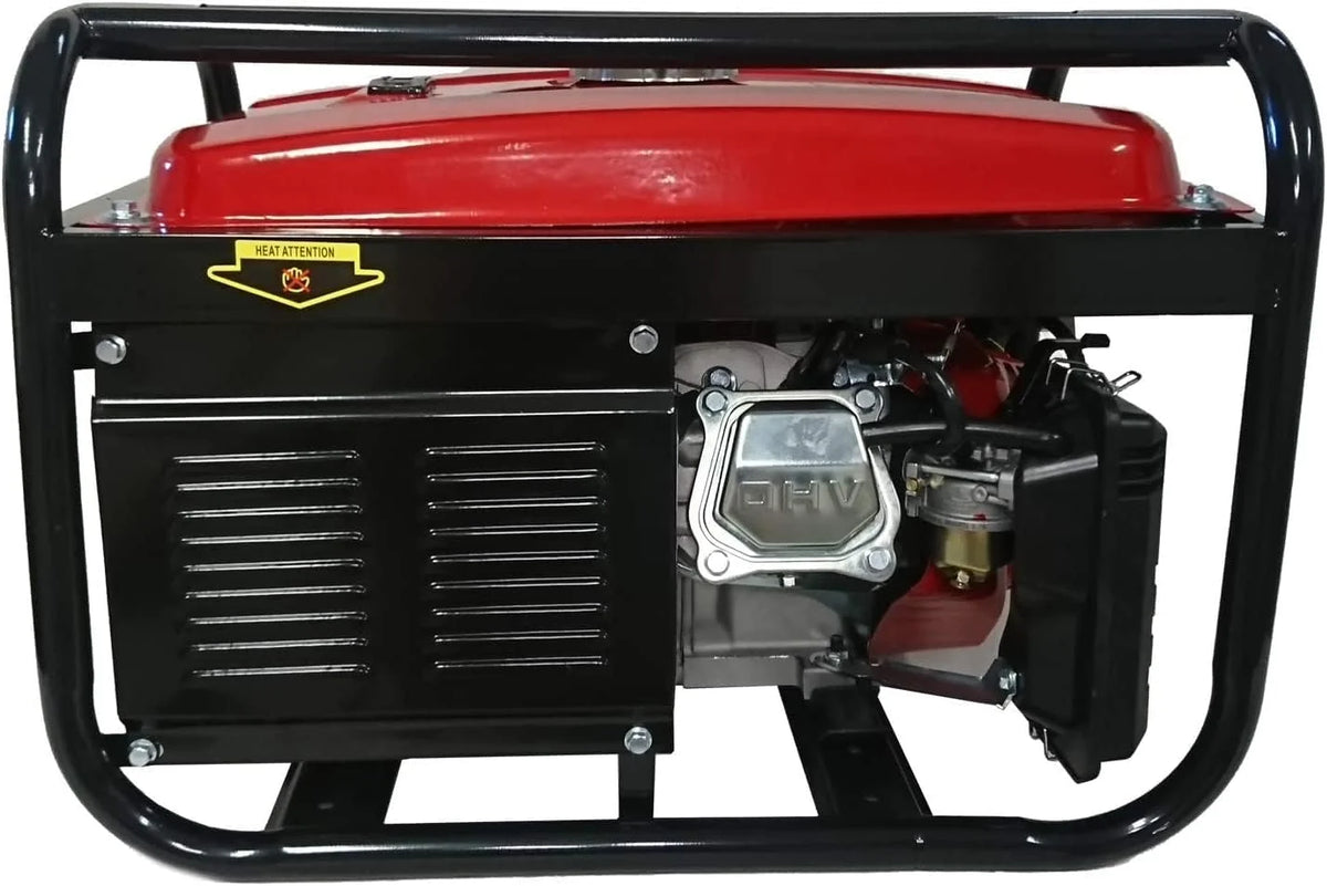 Gerador elétrico a gasolina monofásico Potência garantida, corrente de até 2800W em monofásico a 220V